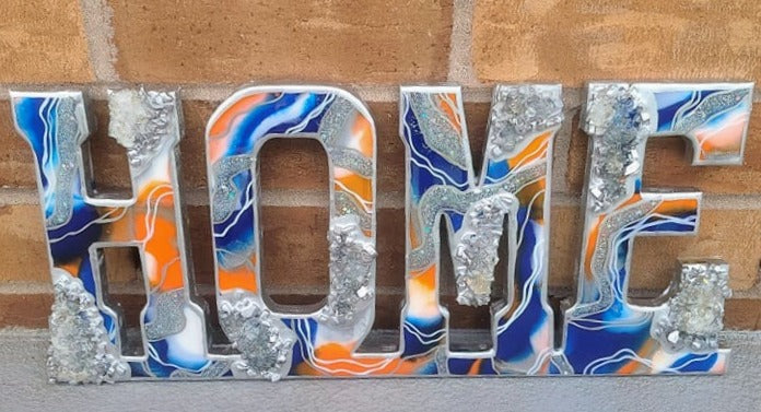 Custom Connected Wood Sign