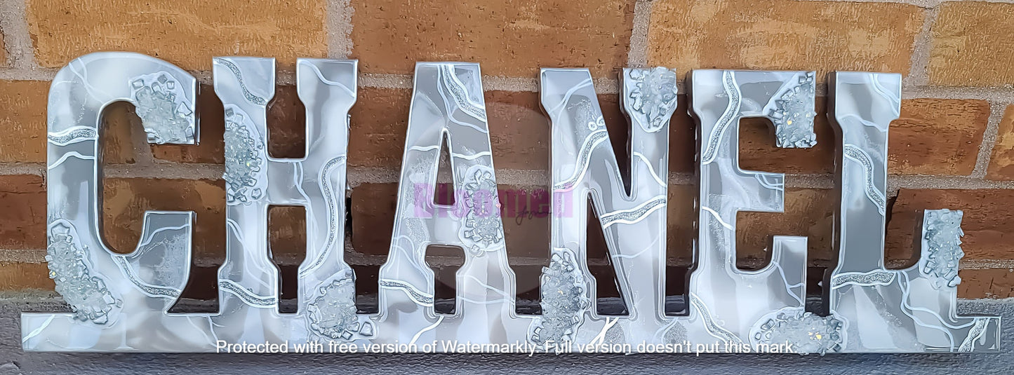 Custom Connected Wood Sign