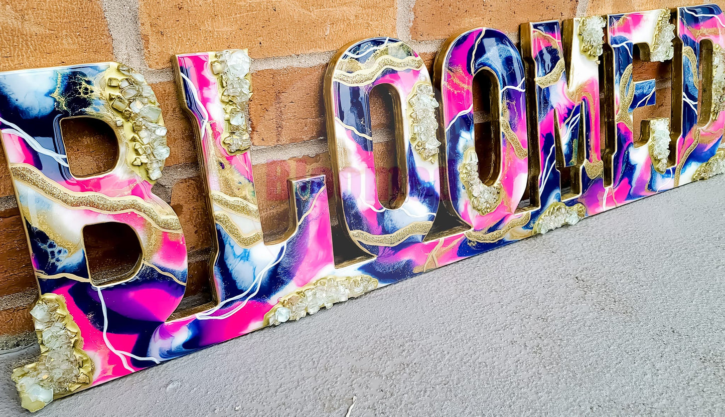 Custom Connected Wood Sign