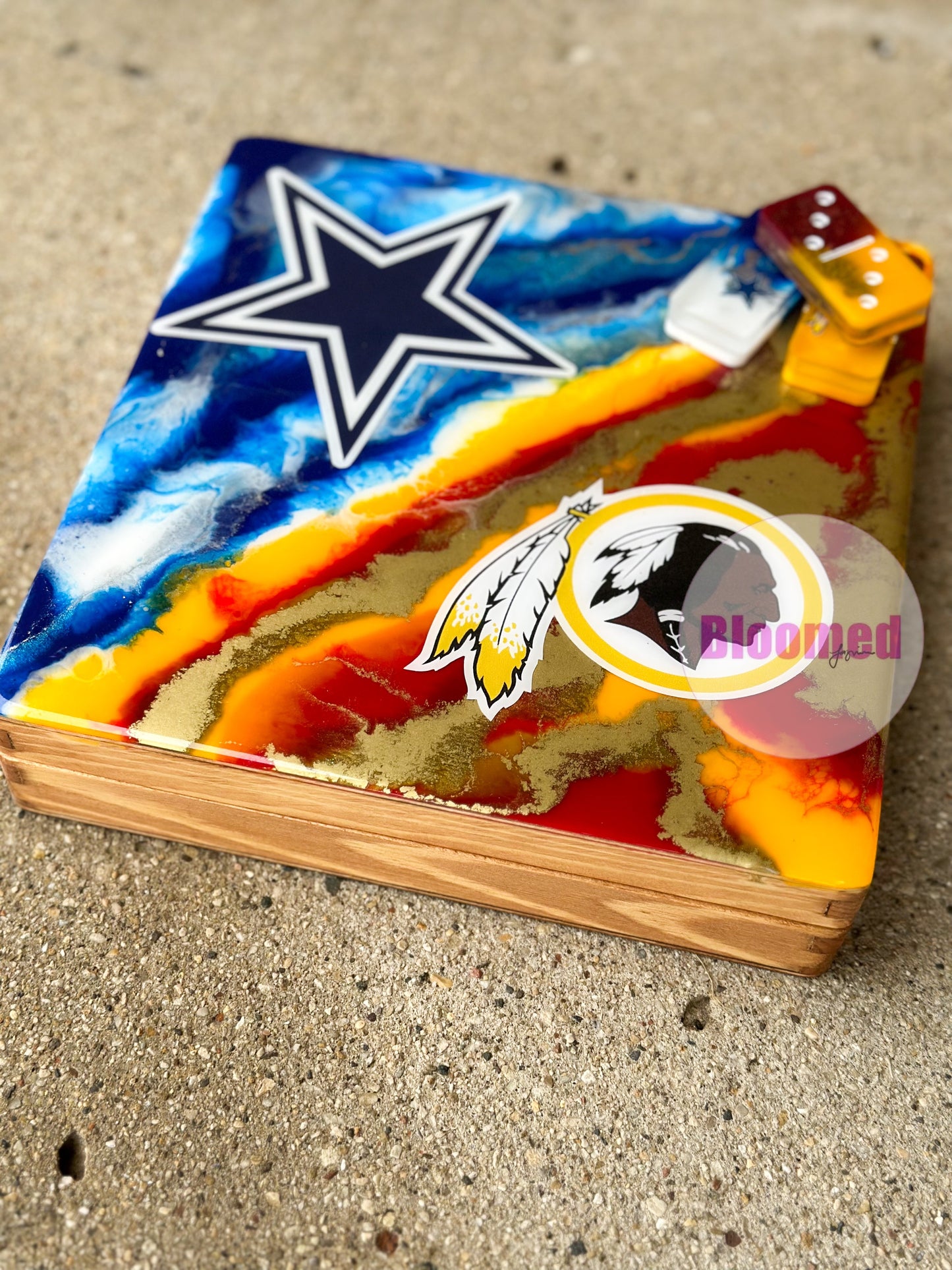 Custom Resin Dominoes