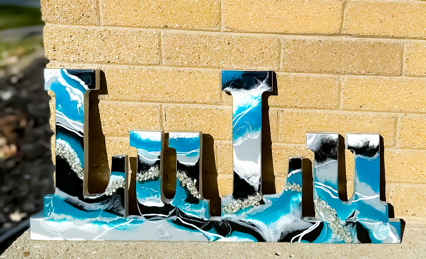 Custom Connected Wood Sign