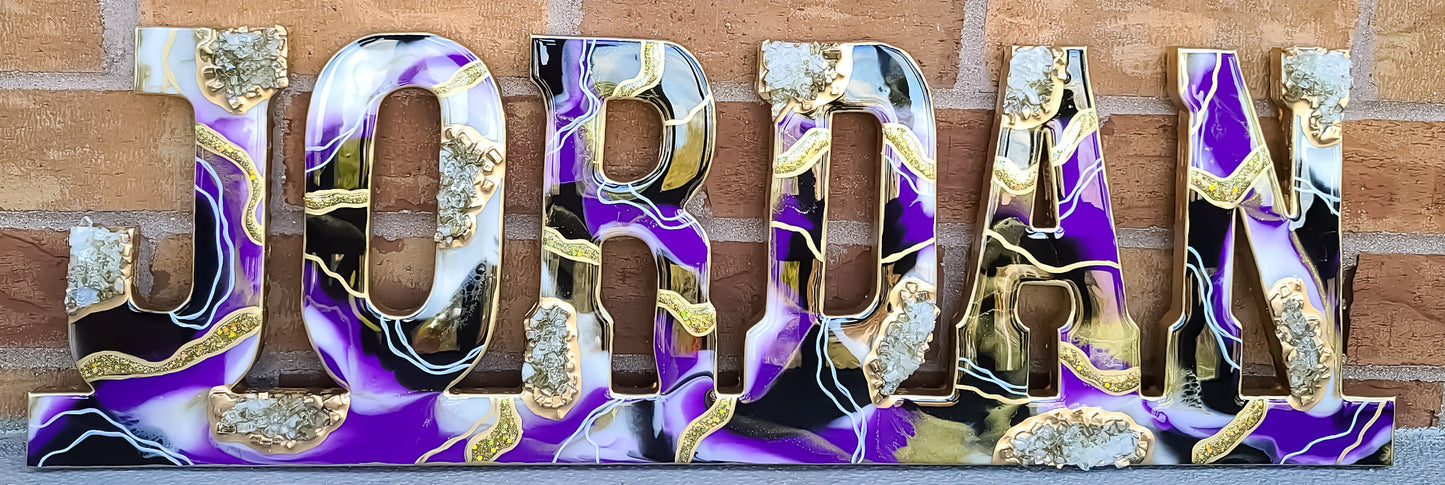 Custom Connected Wood Sign