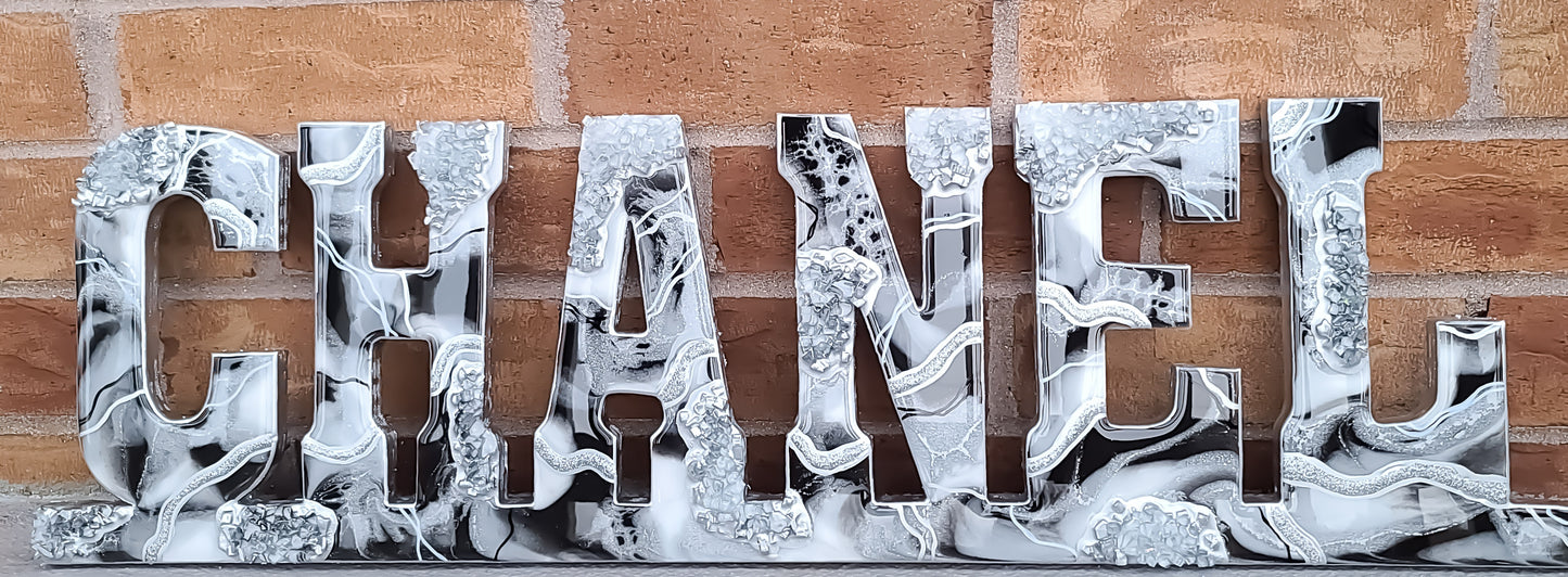 Custom Connected Wood Sign