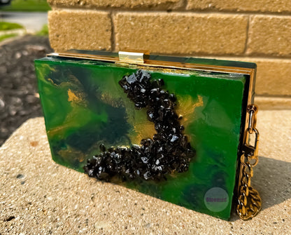 Custom Resin Clutch Purse