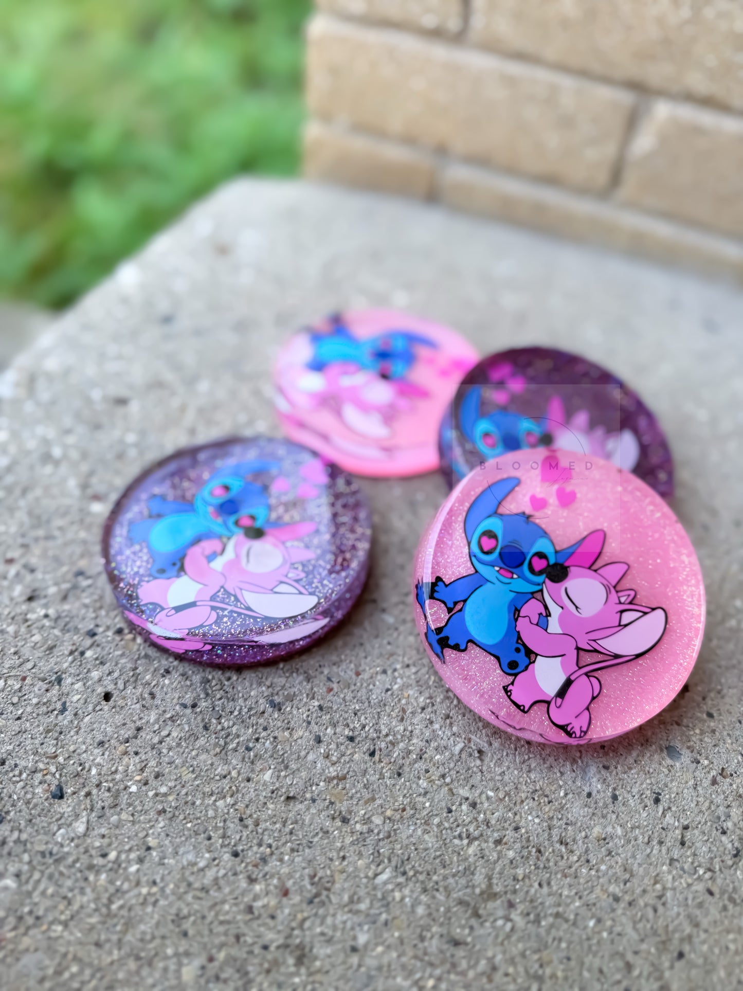 Custom Resin Coaster Set