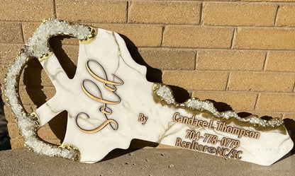 Custom Realtor Home Plaques