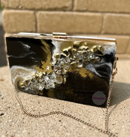 Custom Resin Clutch Purse