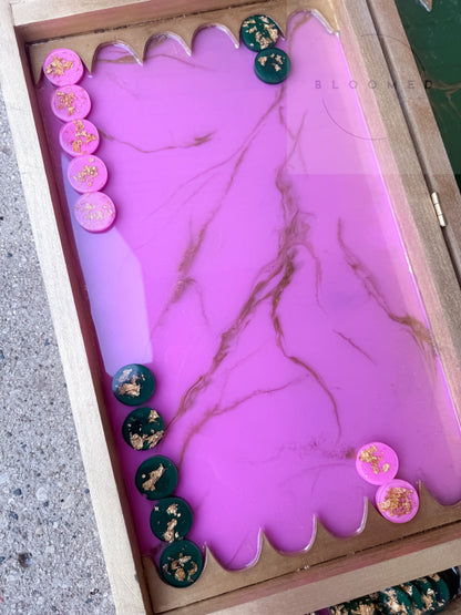 Custom Backgammon Set