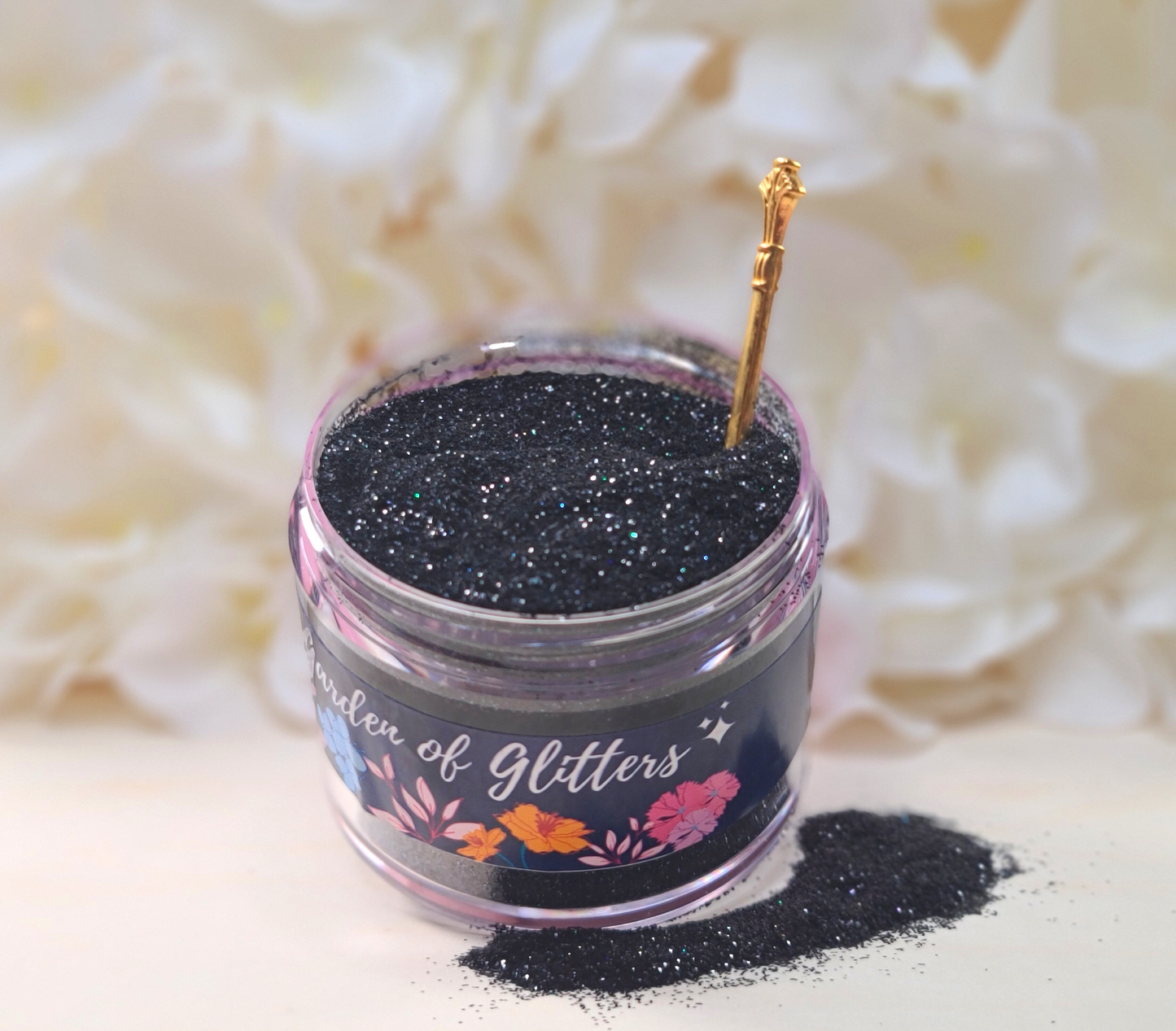 Black Onyx Odyssey Fine Glitter