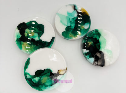 Custom Resin Coaster Set