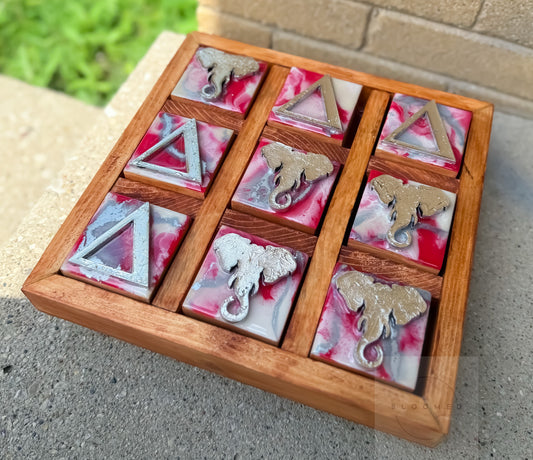 Custom Tic Tac Toe Board Set