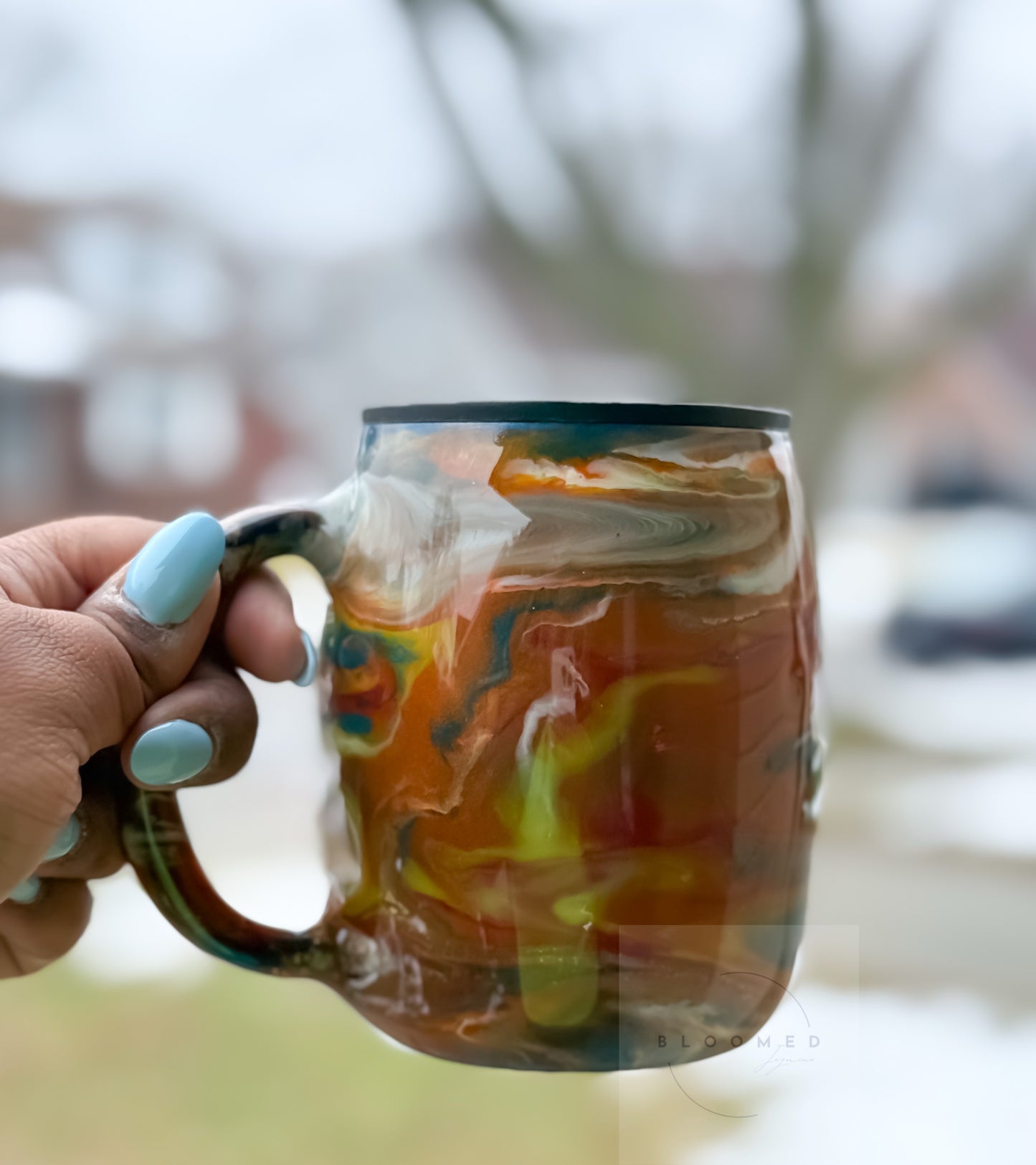 Arizona Swirl Resin Mug
