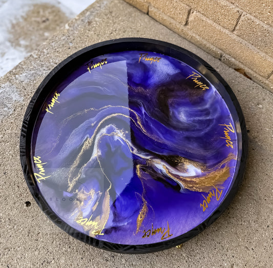 Intertwined in Chaos - Prince Inspired Tray