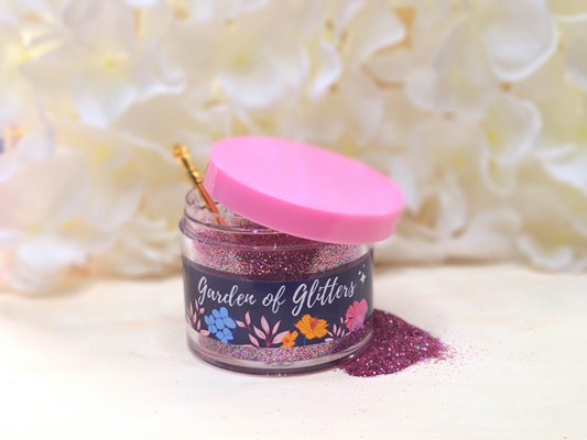 Verbena Mauve Fine Glitter