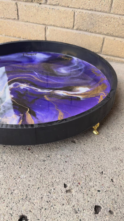 Intertwined in Chaos - Prince Inspired Tray