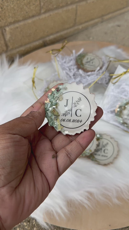 Custom Resin Geode Favors